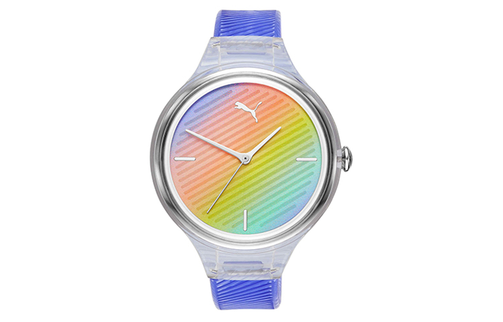PUMA Wrist Watch Quartz Movement Rubber Strap 36mm 40mm Multicolor Watch Dial Women"s Watch P1025