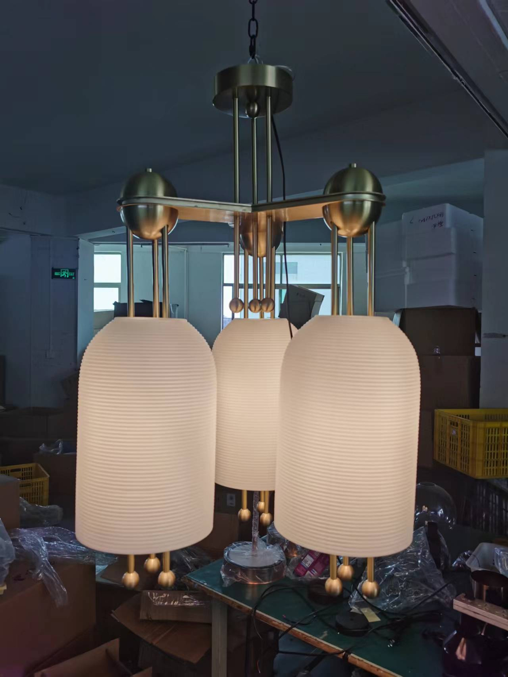 Ceiling design lamp Lantern by Apparatus (3 lampshade )