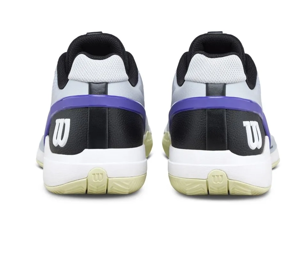Теннисные кроссовки Wilson Rush Pro 5 Clay - grey dawn/black/tender yellow