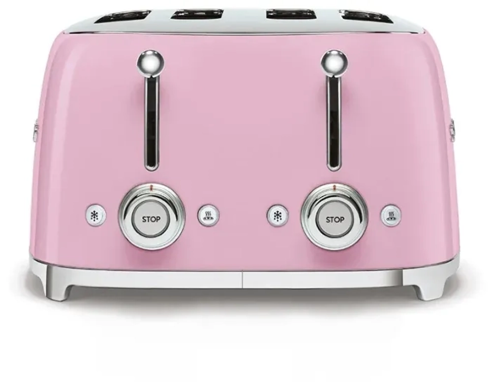 Тостер Smeg TSF03PKEU розовый