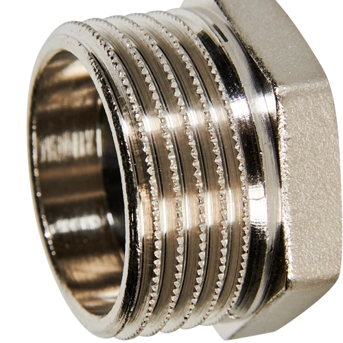 STOUT Футорка никелированная 1"*1/2"*
