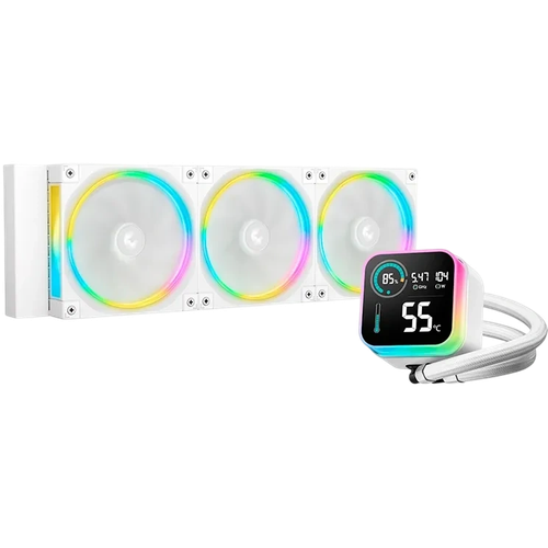 Жидкостное охлаждение Deepcool LQ360 ULTRA WH ARGB White
