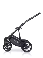 Коляска  PACCO (3 в 1) (RIKO BASIC) 04 Carbon (темно-серый-черный)