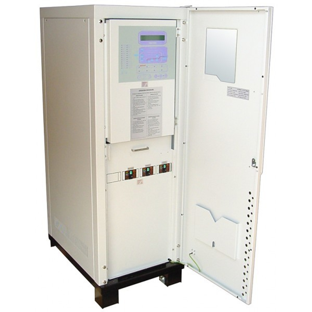 ИБП с двойным преобразованием N-Power Power Vision 40 3F ─ трехфазный ИБП 40 кВА с  полной гальванической развязкой и изолирующим трансформатором