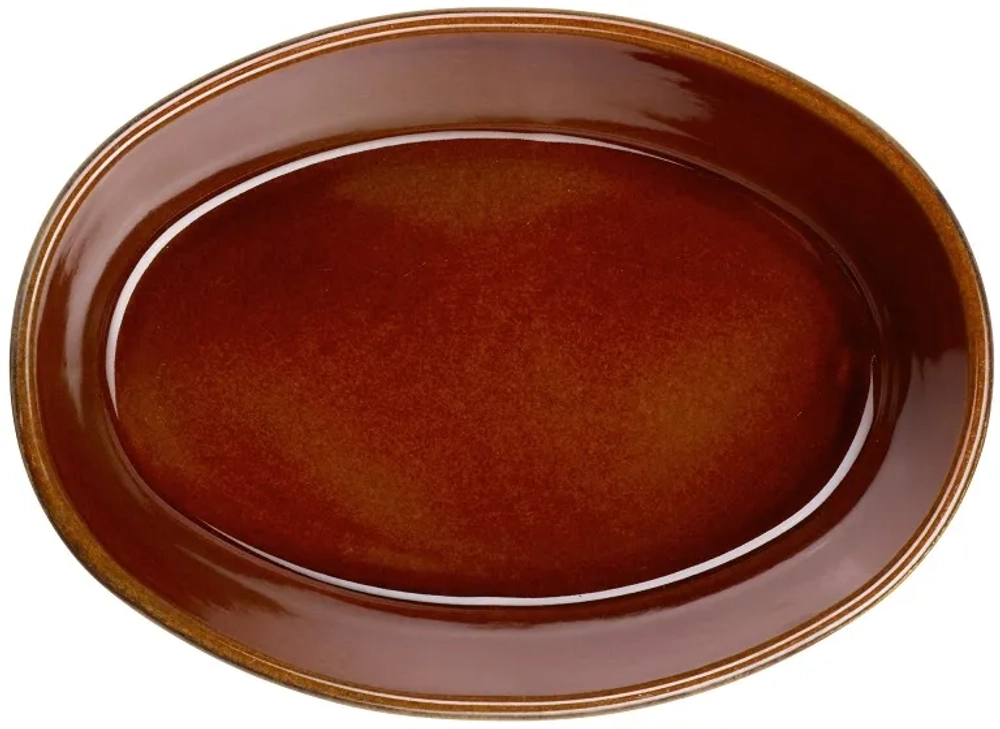 ASA Овальное блюдо 25x18x6 см коричневое EAN 4024433017288