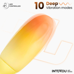 Желтое интерактивное виброяйцо Double Layer Egg (Цвет: желтый)