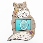 Интерактивная панель с бизибордом Service.Interactive "Котик", 24”