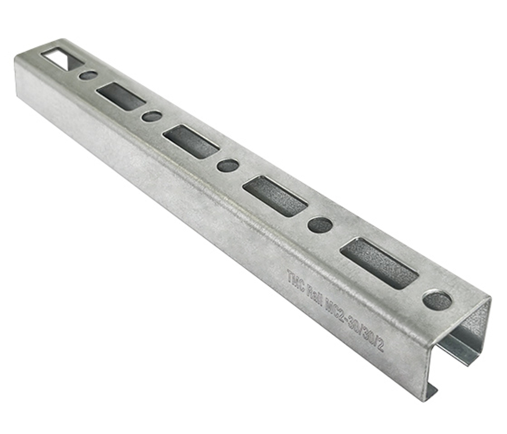 Профиль монтажный ТМС Rail MC2 - 30/30/2 - 2000 мм