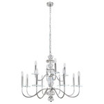 Подвесная люстра Newport VANESSA 3878+4/С nickel