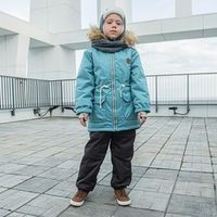 Парка зимняя мембранная на меху "Ментол" подростковая