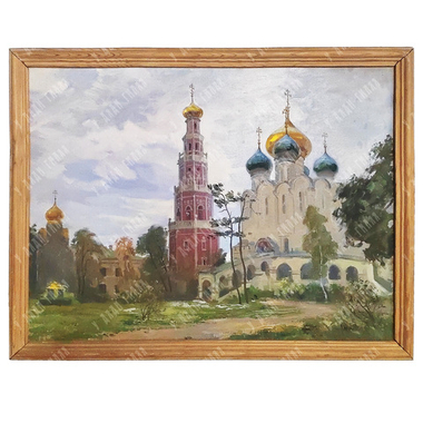 Мясников Г. А. Новодевичий монастырь. Холст, масло. 1988.