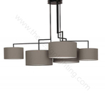 Ceiling design lamp  Noon 5 by Zeitraum (Grey)