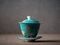 Gaiwan „Nia Yu Hua Xiang”, 160 ml., porcelana, szmaragd