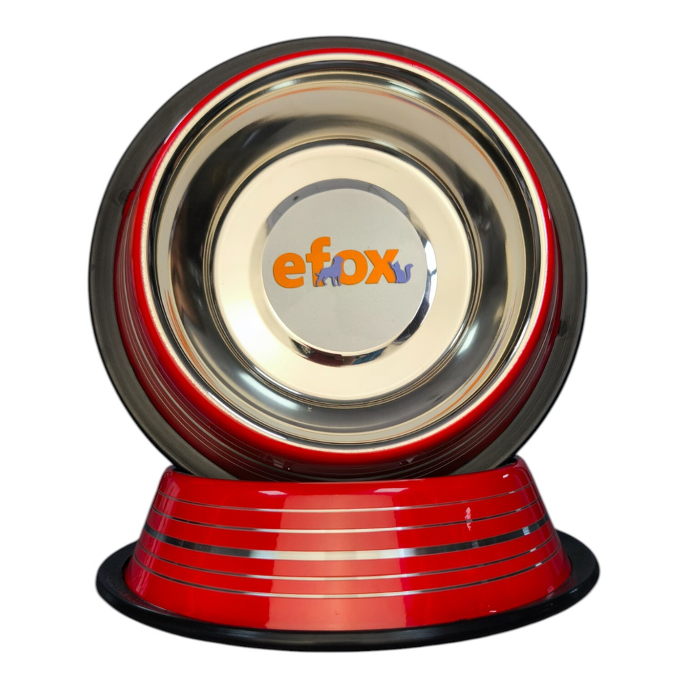 Миска "efox" для питомцев из нержавеющей стали, форма конус