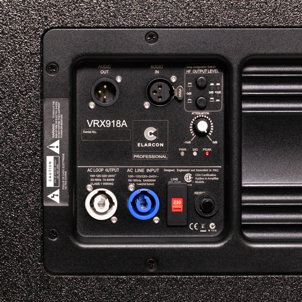Elarcon VRX918A