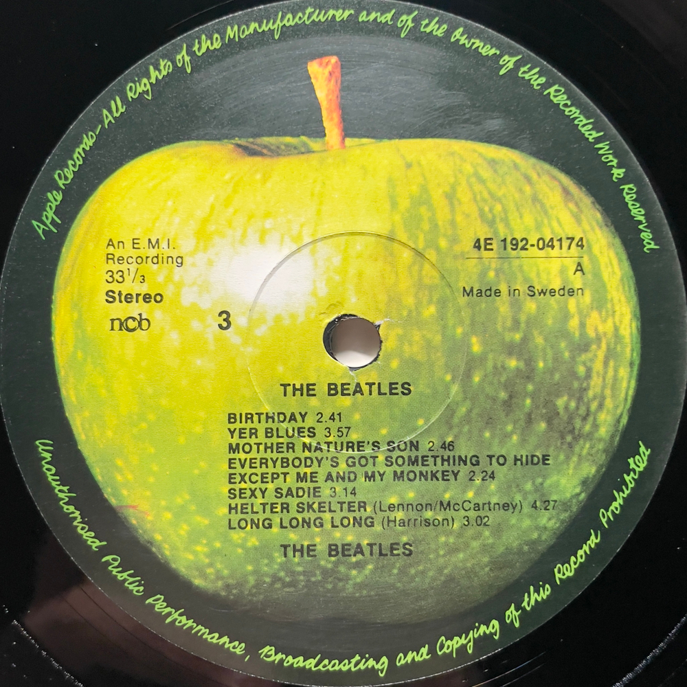 The Beatles ‎– The Beatles 2LP (Швеция)