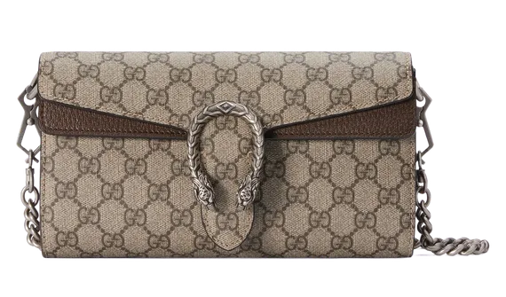 Маленькая сумка на плечо Gucci Dionysus бежевый