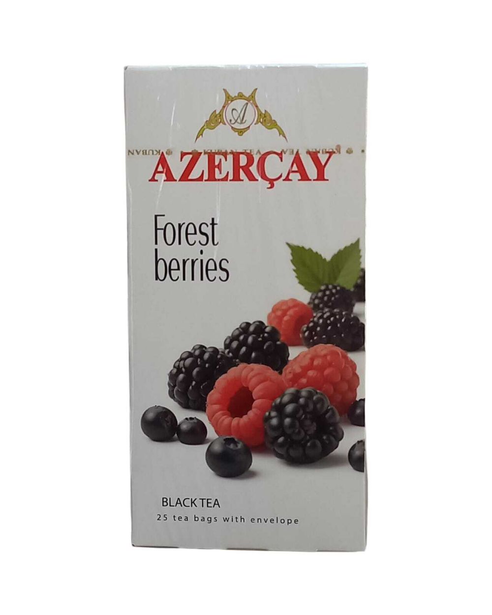 Чай Азерчай черный Ягодный Микс 25пак конв