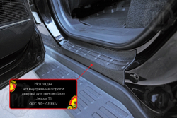 Накладки на внутренние пороги дверей Jetour T1 2025-