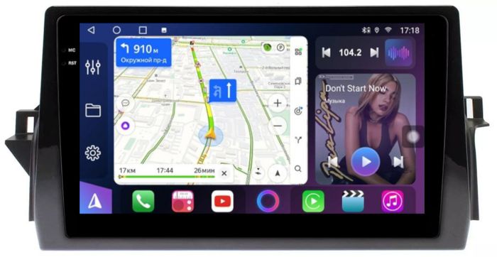 Магнитола для Toyota Camry 70 (75) 2021-2023 - FarCar S400-TS18 монитор 10.36" QLED на Android 14, CarPlay, 4G SIM-слот