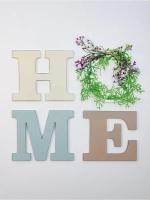 Декор на стену буквы "HOME"