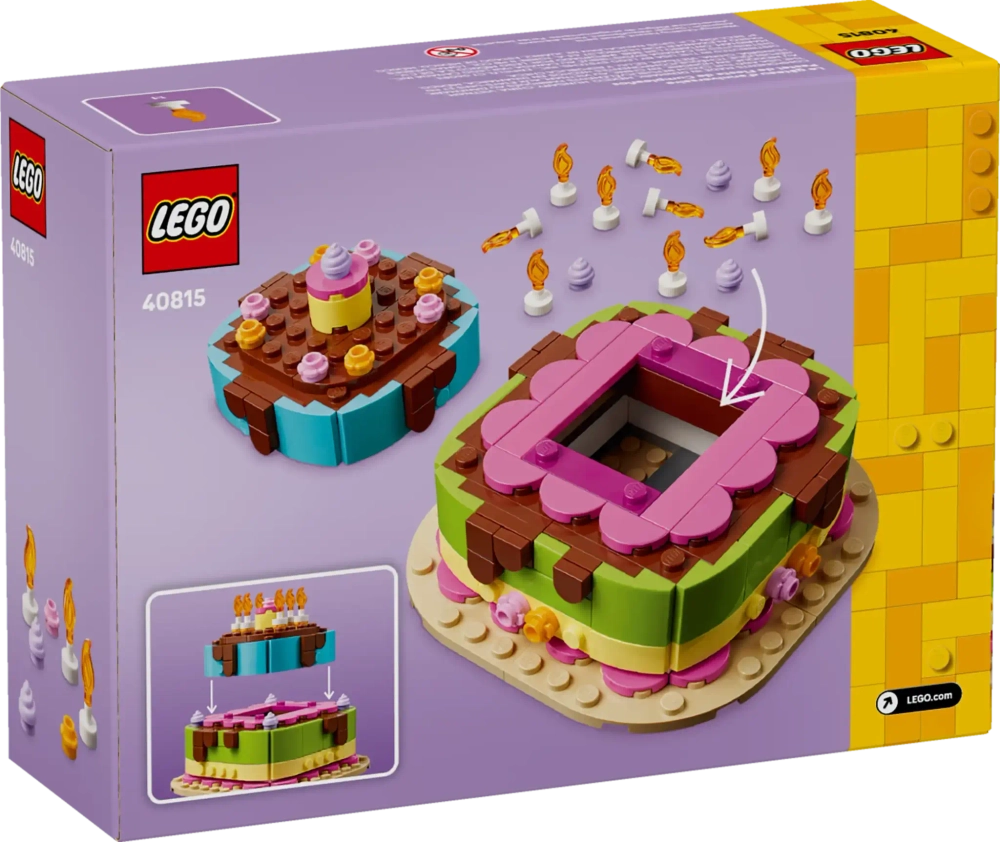 Конструктор LEGO 40815 Торт на день рождения