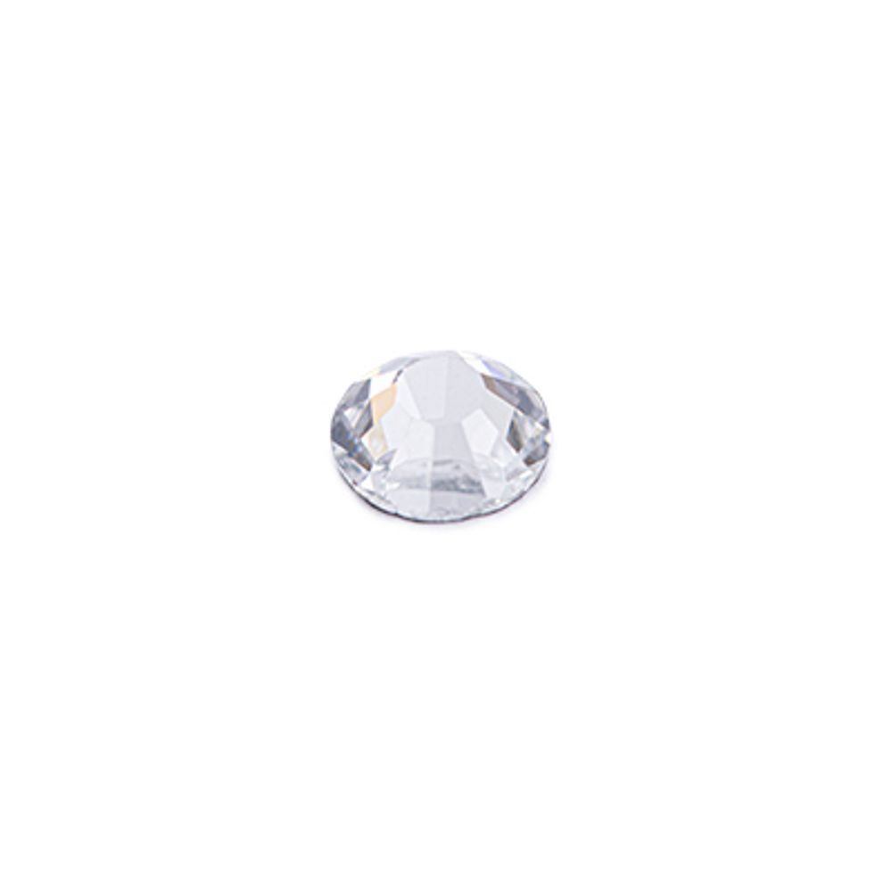Стразы клеевые стекло 6.5 мм, 5х12 шт, SS30 №01 белый (Crystal), Zlatka ZRTG-3012