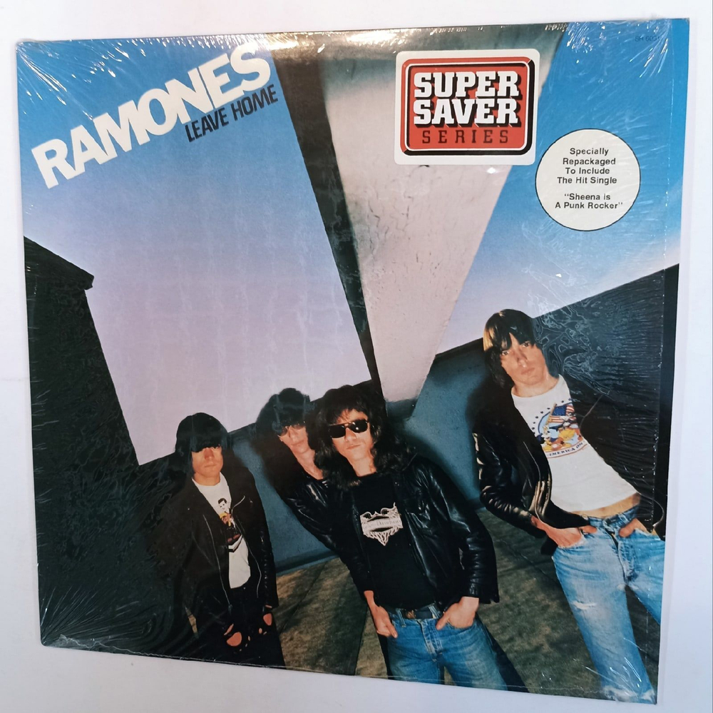 Винтажная виниловая пластинка Ramones Leave Home (USA 1977)
