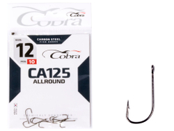 Крючки Cobra ALLROUND CA125  №12, 10 шт.