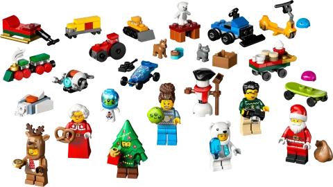 Конструктор LEGO City 60475 Новогодний адвент календарь 2025