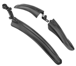 Комплект крыльев 24"- 26" XGNB-044-2, пластик, чёрные, 15636