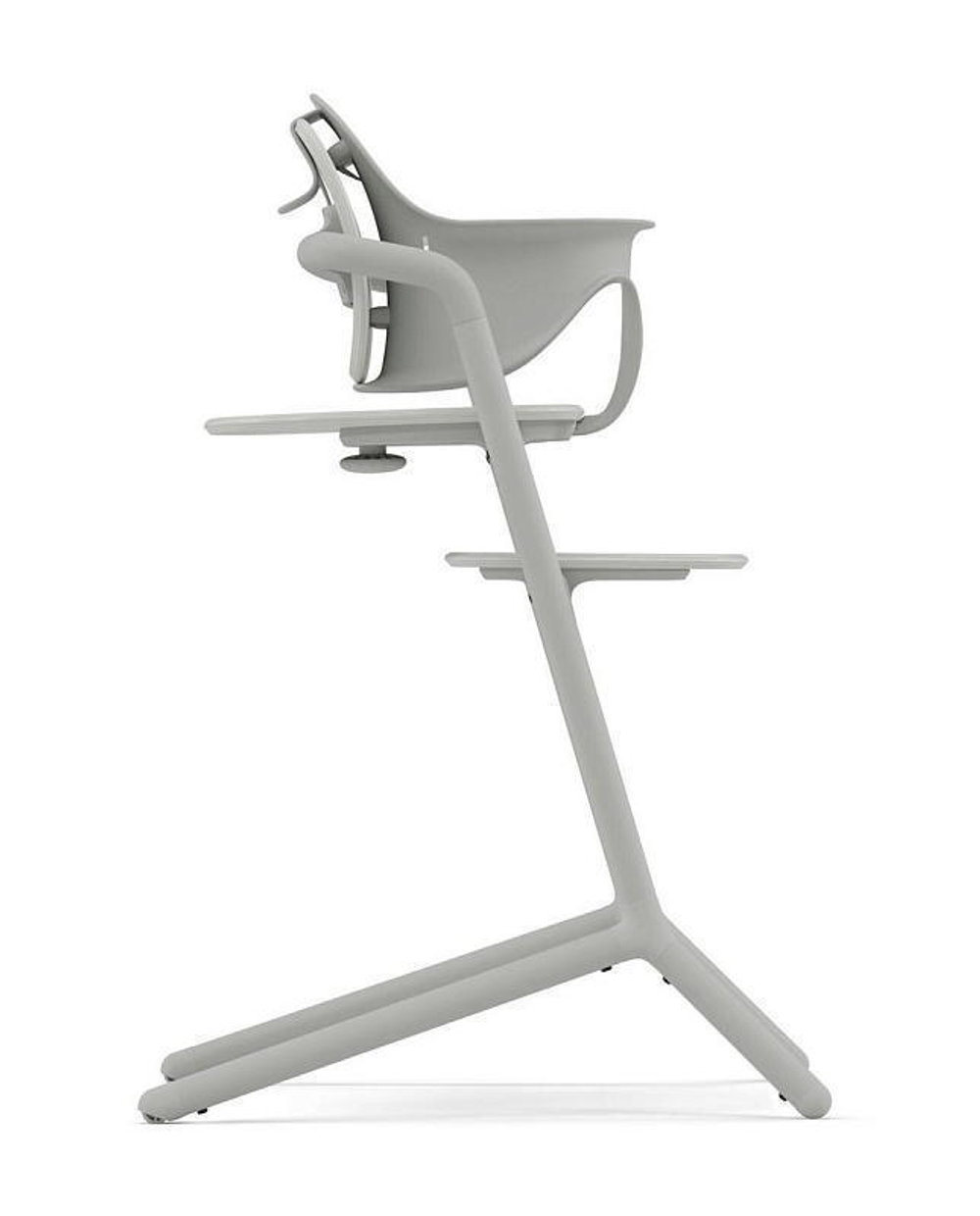 Стульчик для кормления Cybex Lemo 4 в 1 с мягкими чехлами Comfort Inlay Suede Grey/Suede Grey