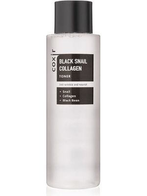 Тонер с коллагеном и муцином черной улитки против морщин Coxir Black Snail Collagen Toner 150 мл