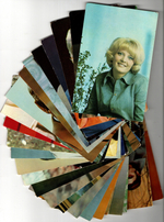 №40 Открытки Артисты и актёры СССР 1970–1980-е г. 25 штук. Цветные, чистые, без повторов