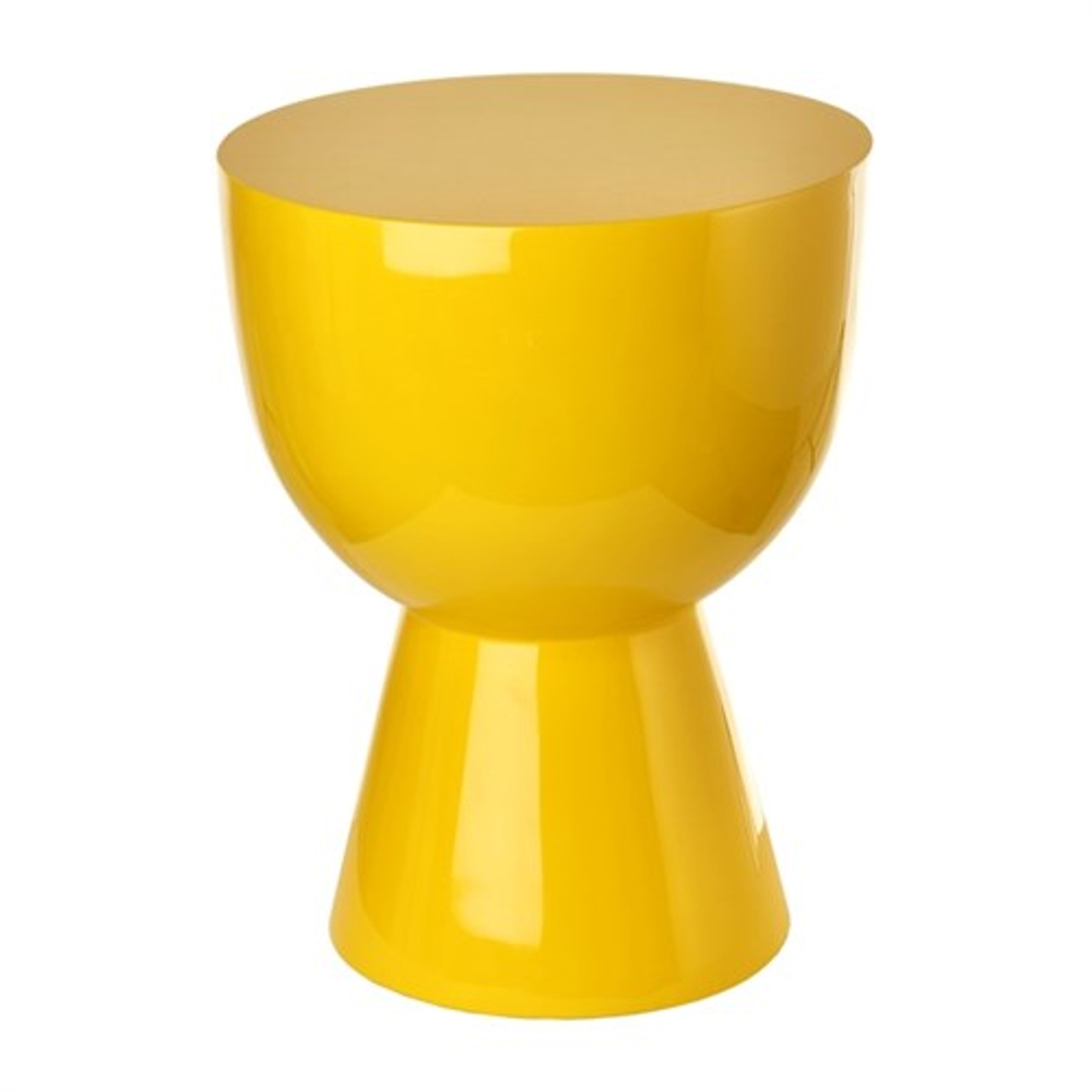Приставной столик Pols Potten Tip Tap yellow, желтый