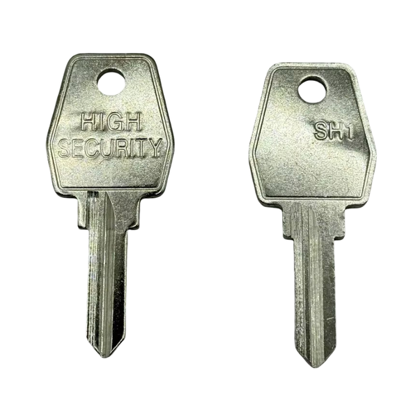 Заготовка английский тип EUROLOCKS SH1 High Security (EL3) [H-236]