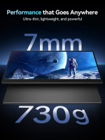 Портативный 16" сенсорный монитор с защитным чехлом Ucolor O2 Touch 3K OLED 2880x1800, 120 Гц