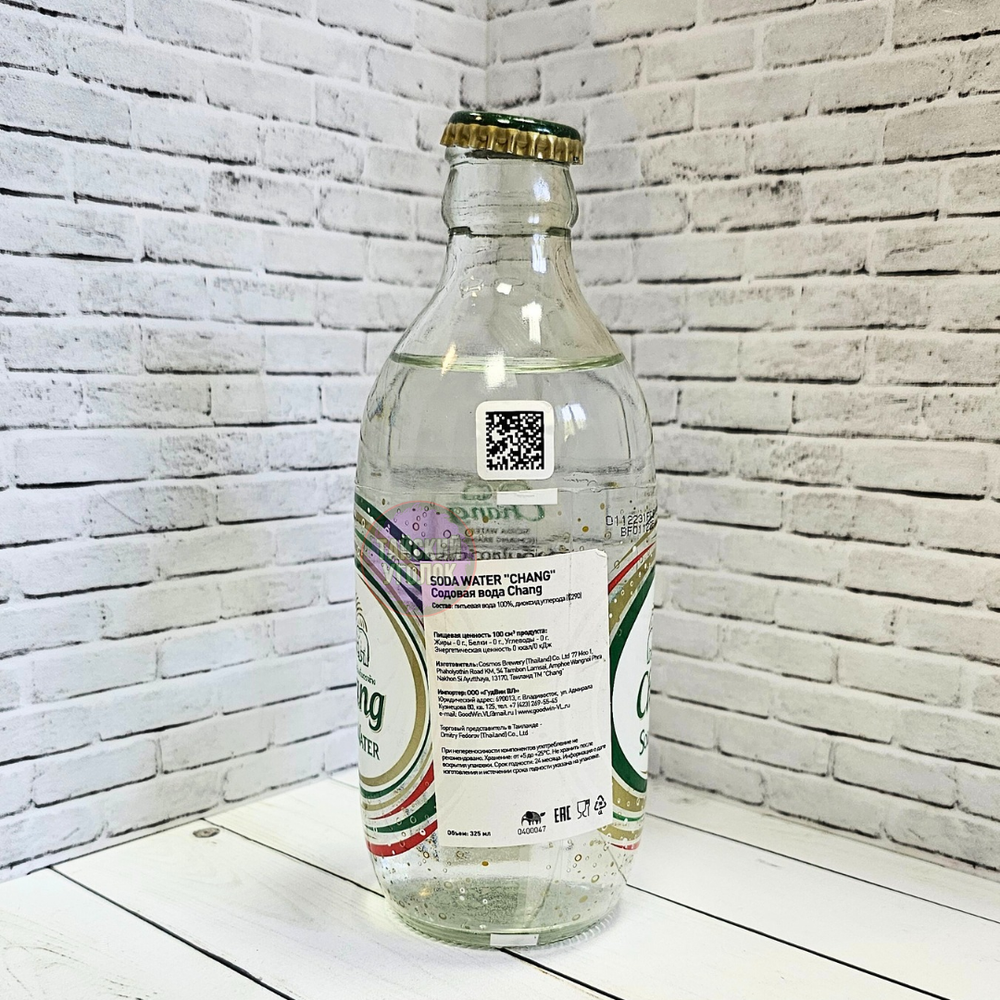 Содовая вода Chang Soda one way 325 мл.
