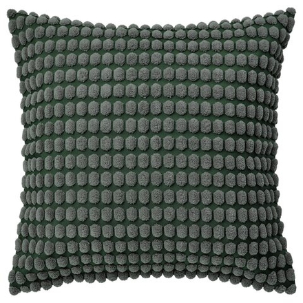 IKEA SVARTPOPPEL  (ИКЕА СВАРТПОППЕЛ)  -  Наволочка, серо-зеленая, 50x50 см