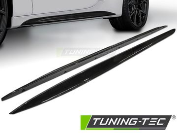 Накладки на пороги  PERFORMANCE STYLE GLOSSY BLACK для BMW G22 G23