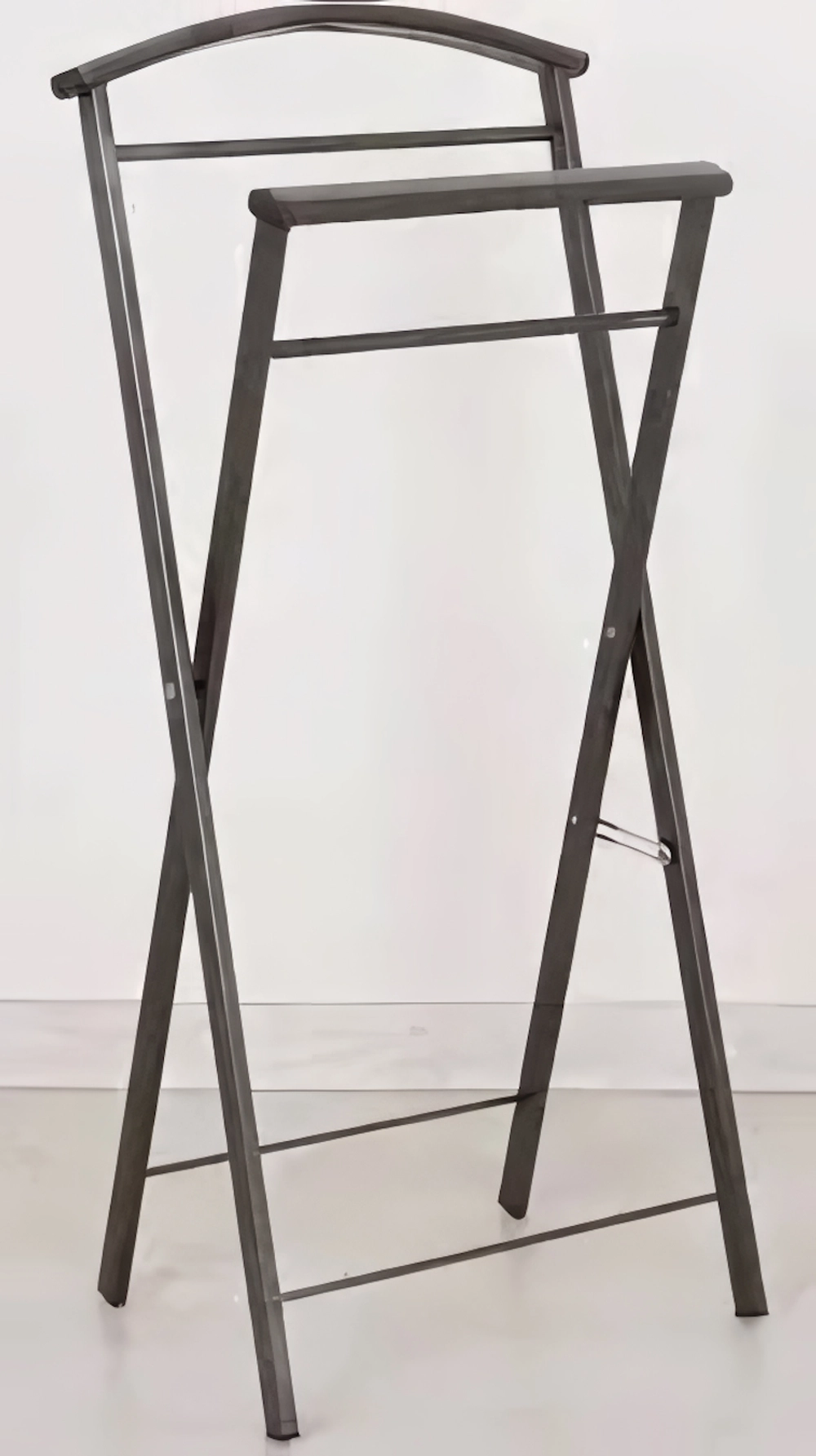 Вешалка костюмная «Контур», цвет графит, 44*31*98см