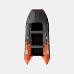 Надувная лодка GLADIATOR E420PRO оранжево-темносерый