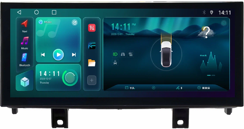 Магнитола для BMW X5 (F15) и BMW X6 (F16) NBT 2013-2017 - Kuberg монитор 12.3" в стиле LEXUS на Android 13, Быстрая, CarPlay, 4G SIM-слот