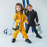 Комбинезон флисовый "Горчица"