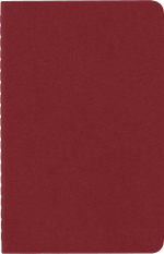 Блокнот Moleskine Cahier Journal (CH111) 9x14см обложка картон 64стр. в линейку клюквенный (3шт)