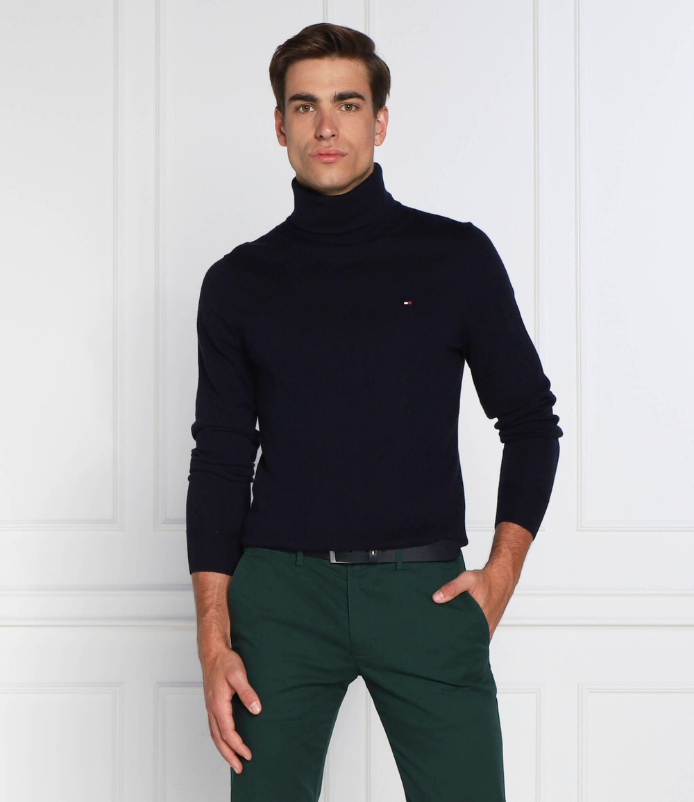 гольф Tommy Hilfiger - темно-синий(MW0MW28048)