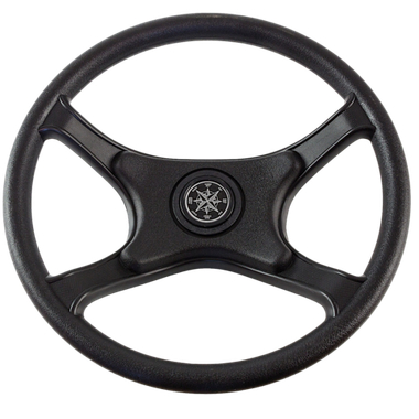 Рулевое колесо Nautflex 161-D 4-х спицевое D-330мм чёрный обод и спицы ( Laguna VN8004-01 )
