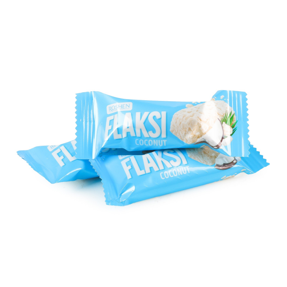 Конфеты Flaksi кокос Рошен вес (5048)