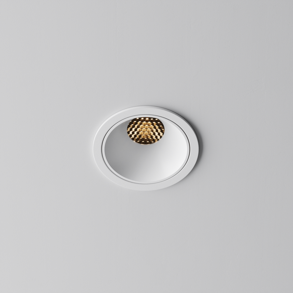 Встраиваемый светодиодный светильник Maytoni Alfa LED DL043-01-10W2.7K-RD-W