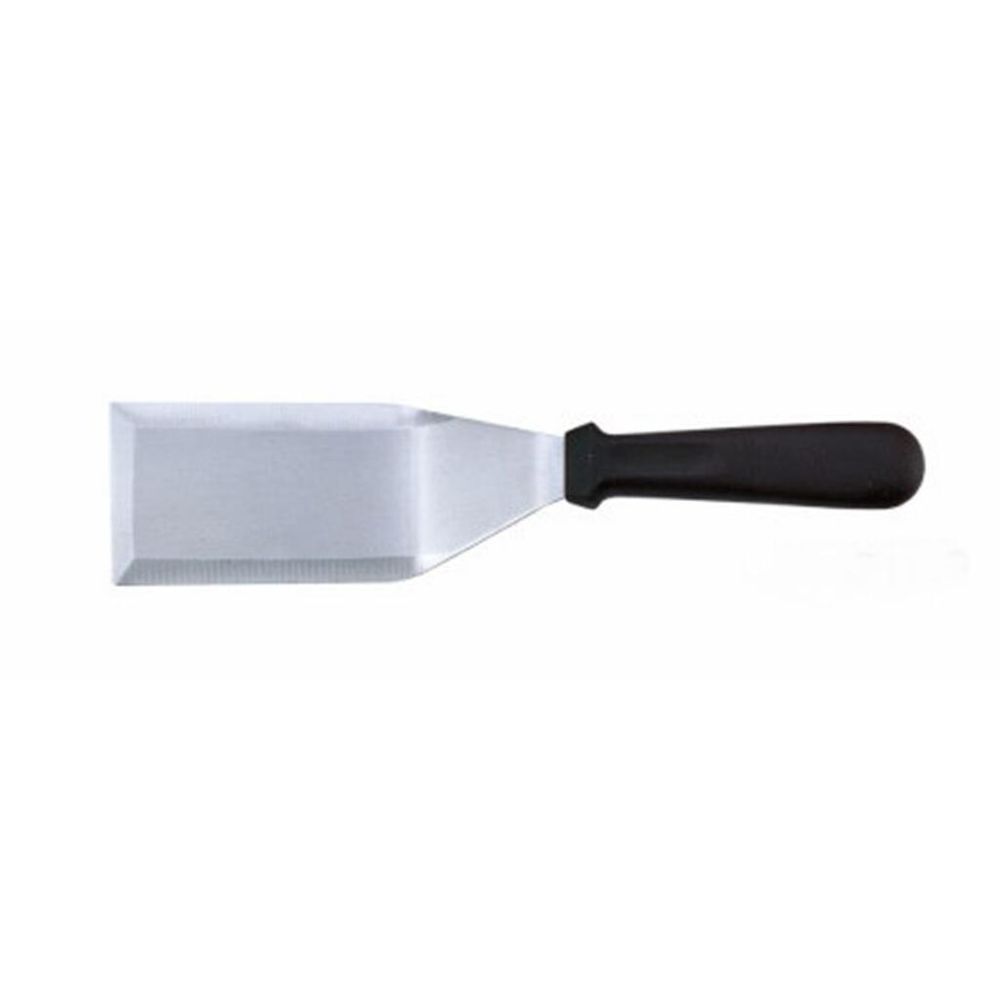 Лопатка 10,8*7 см острые края 30 см нерж. с пласт. ручкой P.L. Proff Cuisine